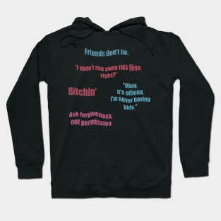 Phrases from Stranger Things Hoodie